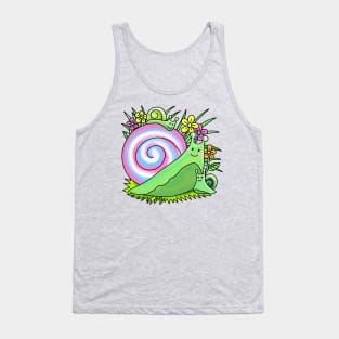 Snail with baby snails Tank Top